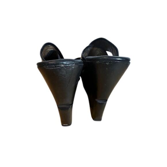 Diane Von Furstenberg Multi -Color Crisscross Wedges Women Sz 10 - Picture 3 of 9